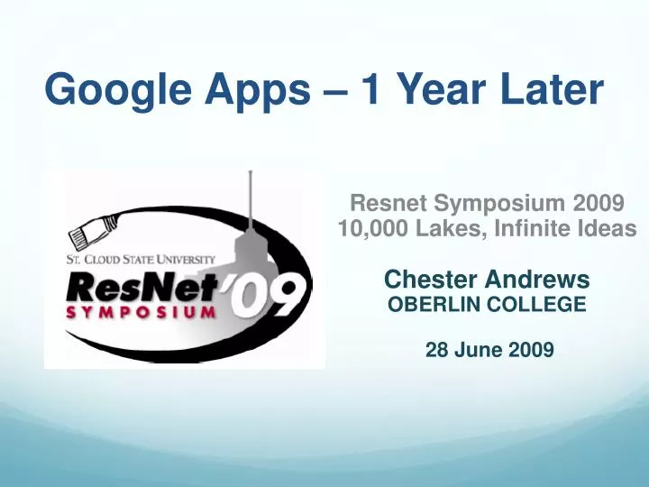 google apps 1 year later