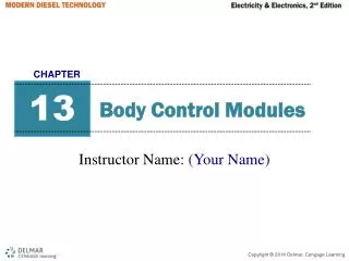 Body Control Modules