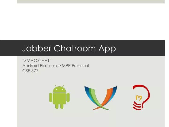 jabber chatroom app