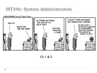 IST346: System Administration