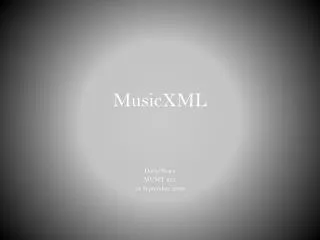 MusicXML