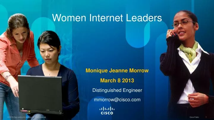 women internet leaders