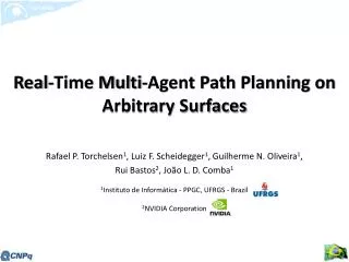 Real-Time Multi-Agent Path Planning on Arbitrary Surfaces
