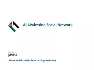 All4Palestine Social Network