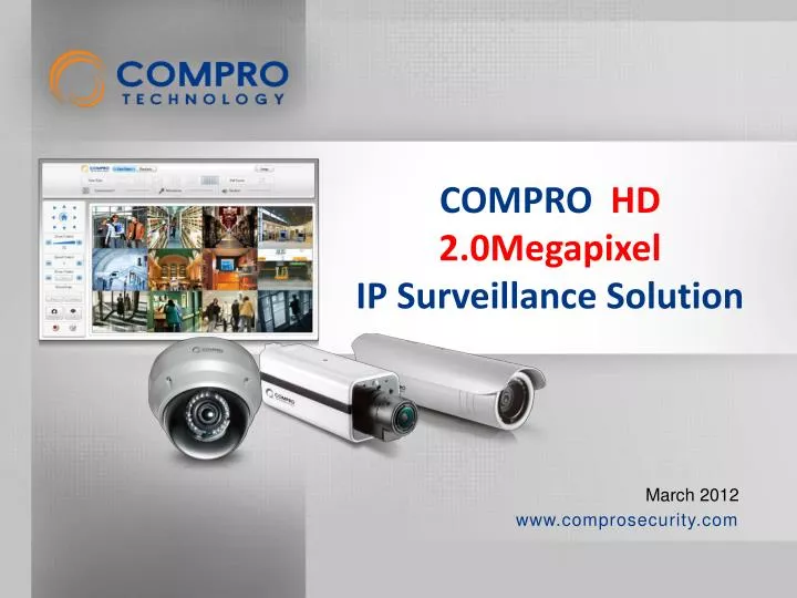 compro hd 2 0megapixel ip surveillance solution