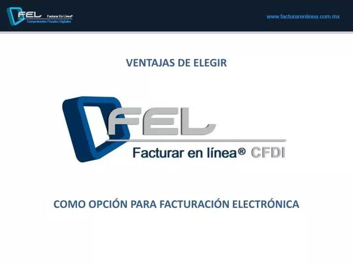 ventajas de elegir como opci n para facturaci n electr nica