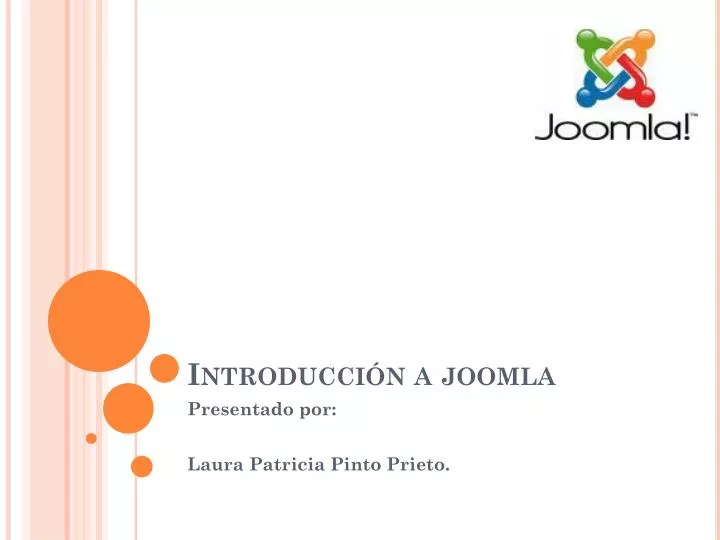 introducci n a joomla