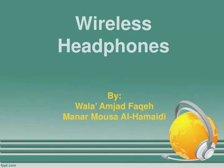 wireless headphones