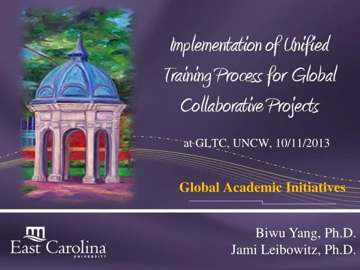 global academic initiatives