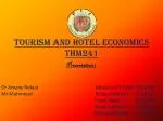 Tourism and Hotel Economics THM241