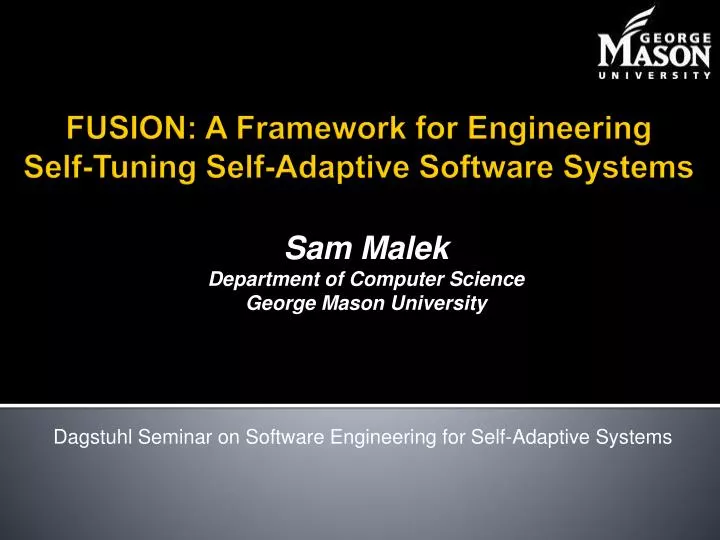 dagstuhl seminar on software engineering for self adaptive systems