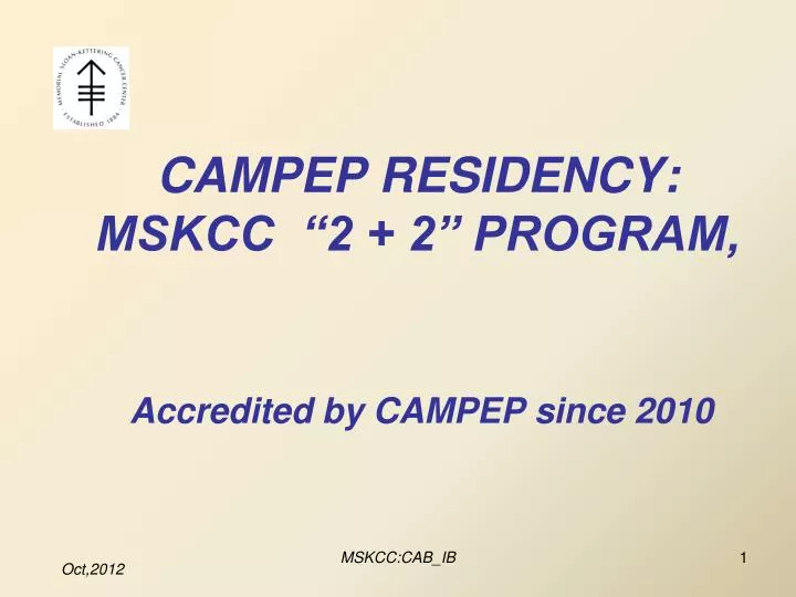 campep residency mskcc 2 2 program