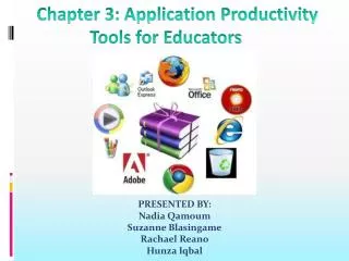 Chapter 3: Application Productivity Tools for Educators