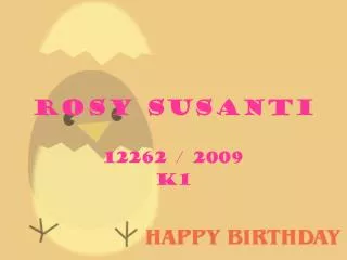 Rosy Susanti