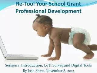 Re-Tool Your School Grant Professional Development