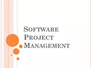 Software Project Management