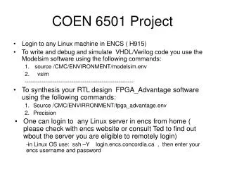 COEN 6501 Project