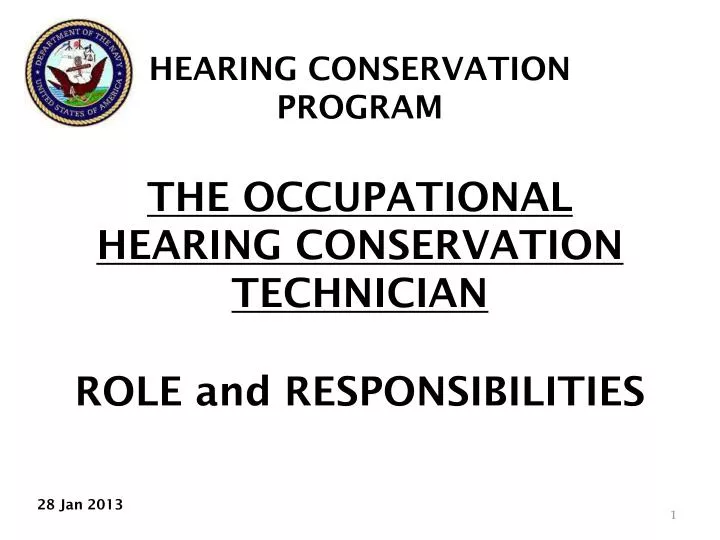 hearing conservation program