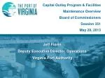 Overview of Capital Outlay Program and Facilities Maintenance from May 28, 2013 Session - slide 1