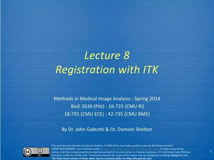 lecture 8 registration with itk