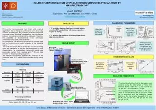 Chemometric model calibration data