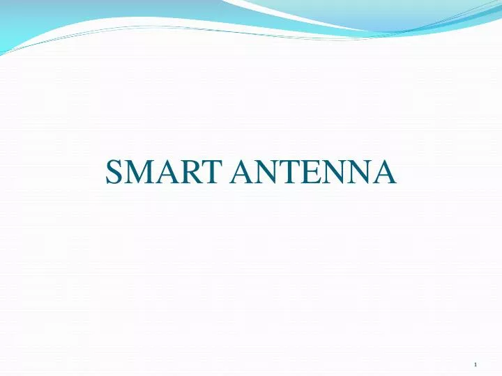 smart antenna