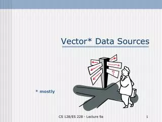 Vector* Data Sources