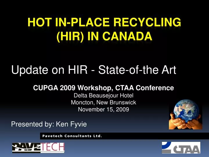 hot in place recycling hir in canada
