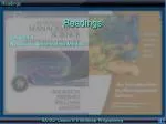 Readings - slide 1