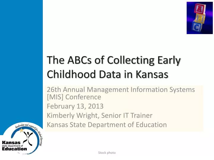 the abcs of collecting early childhood data in kansas