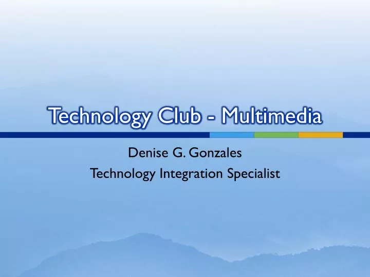 technology club multimedia