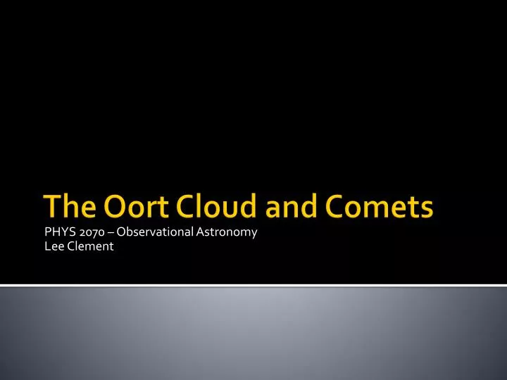 phys 2070 observational astronomy lee clement