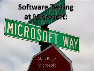 Alan Page Microsoft