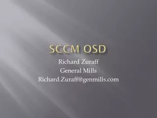 sccm osd