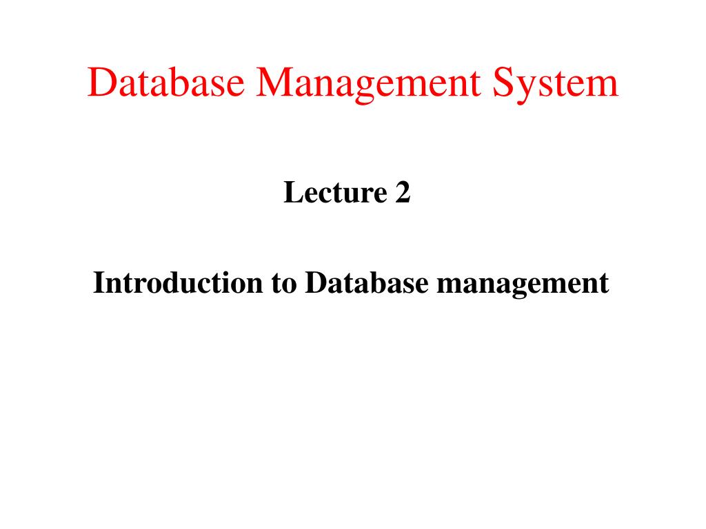 PPT - Database Management System PowerPoint Presentation, free download ...