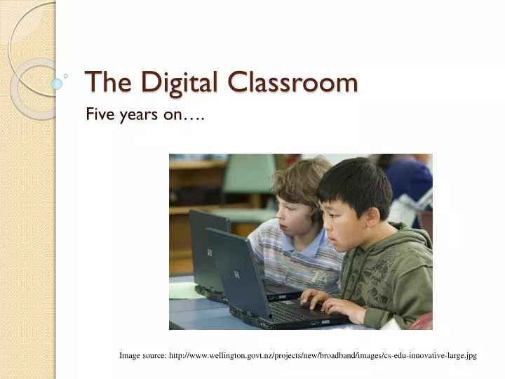 the digital classroom