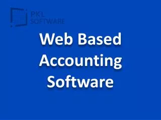 Web Based Accounting Software