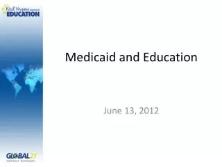 Medicaid and Education
