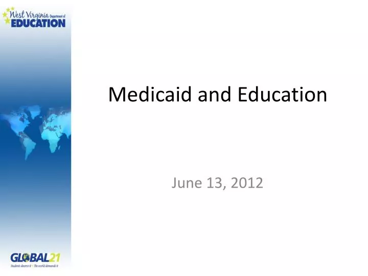 medicaid and education