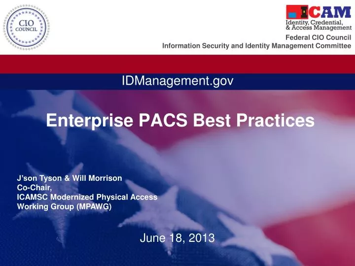 enterprise pacs best practices