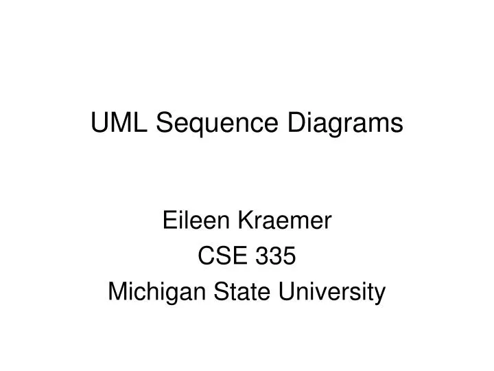 uml sequence diagrams