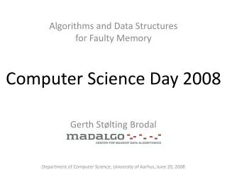 Computer Science Day 2008