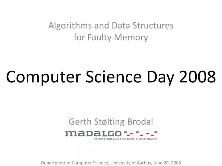 computer science day 2008