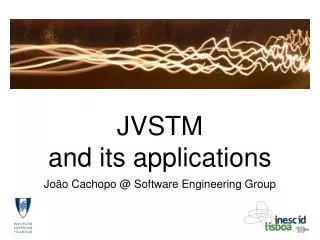 JVSTM and its applications