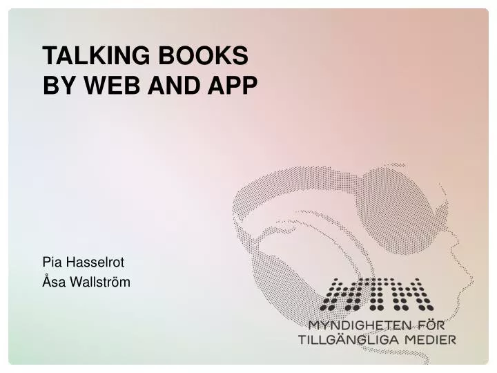talking books by web and app
