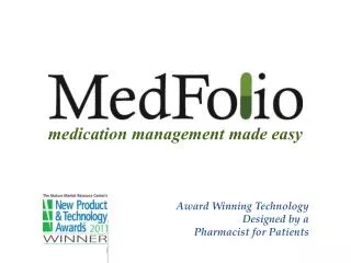 medication management made easy