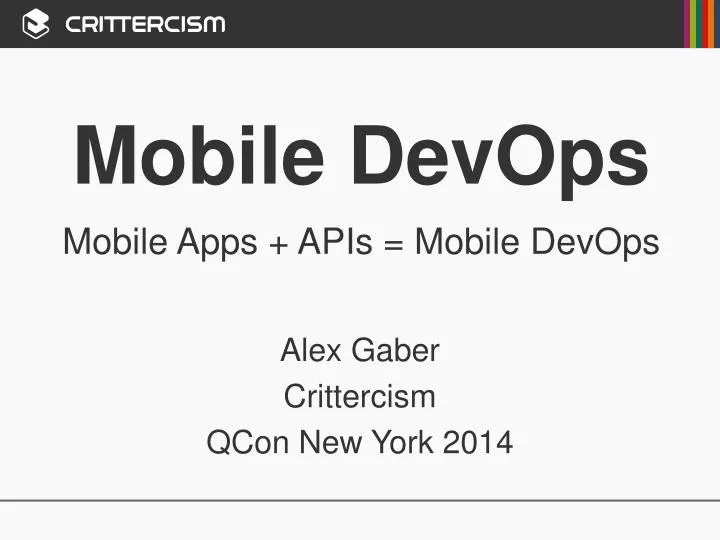 mobile devops mobile apps apis mobile devops