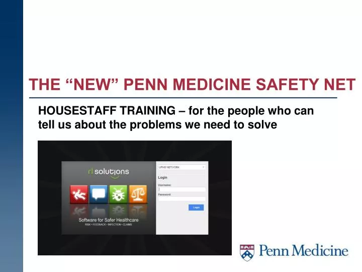 the new penn medicine safety net