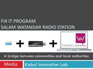 Fix It Program Salam Watandar Radio Station