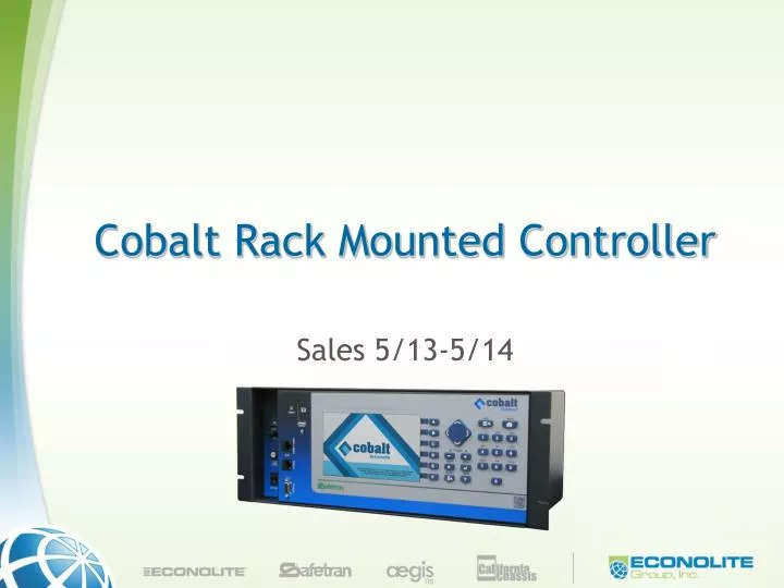 cobalt rack mounted controller